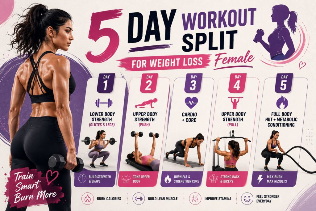 5 Day Workout Split