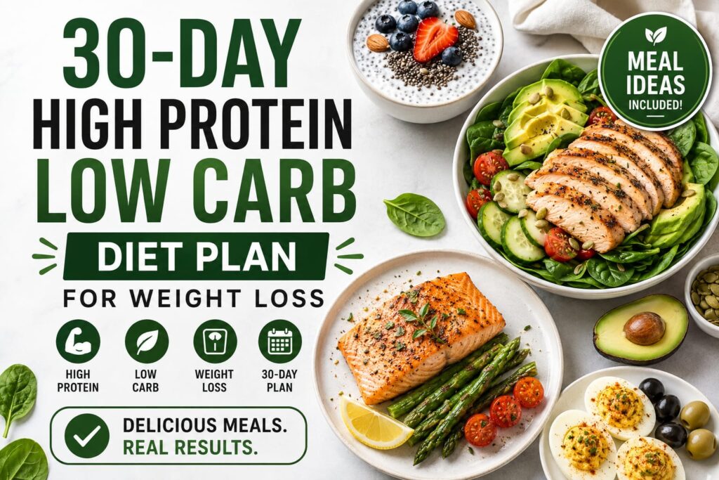 High Protein Low Carb Diet Plan