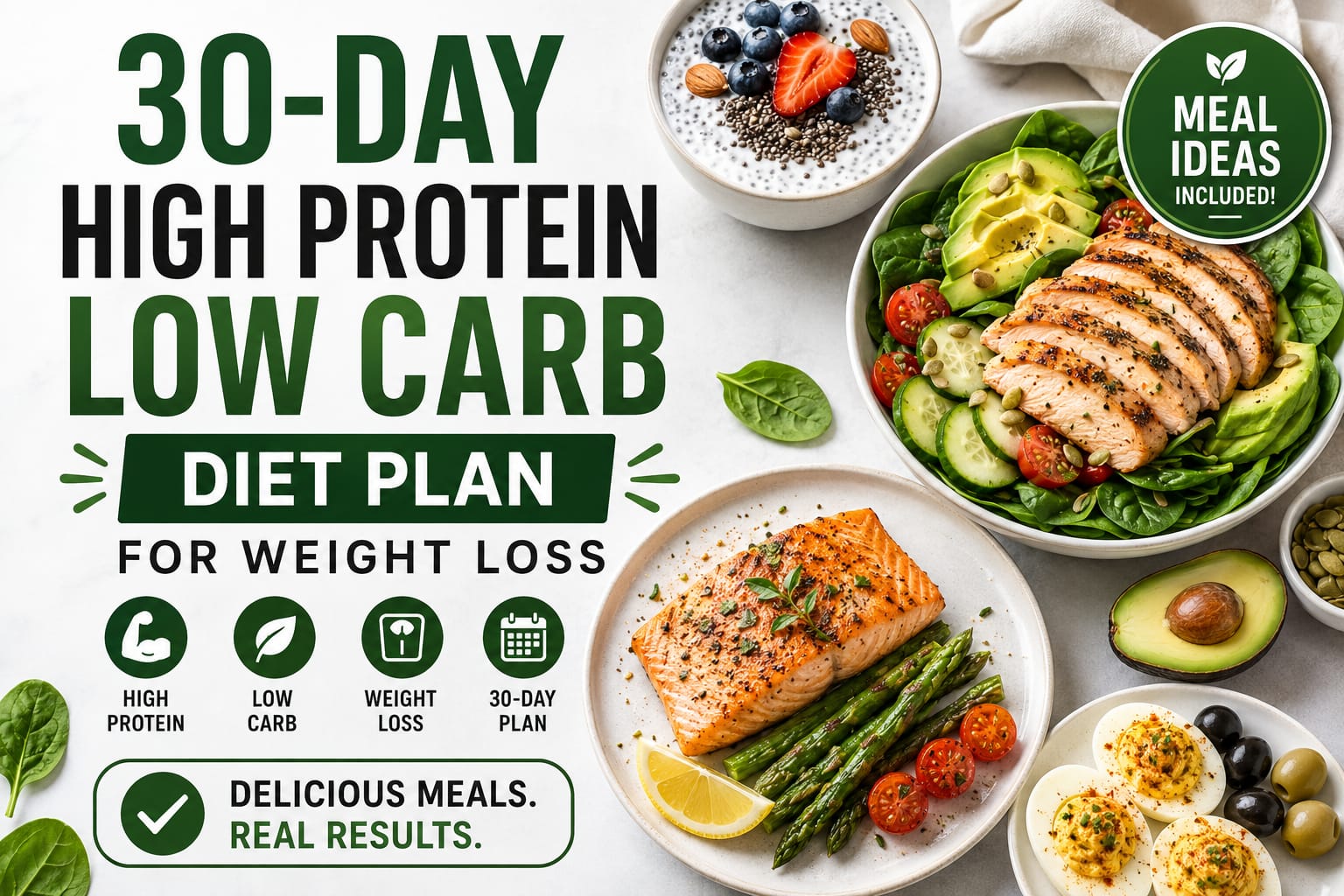 High Protein Low Carb Diet Plan