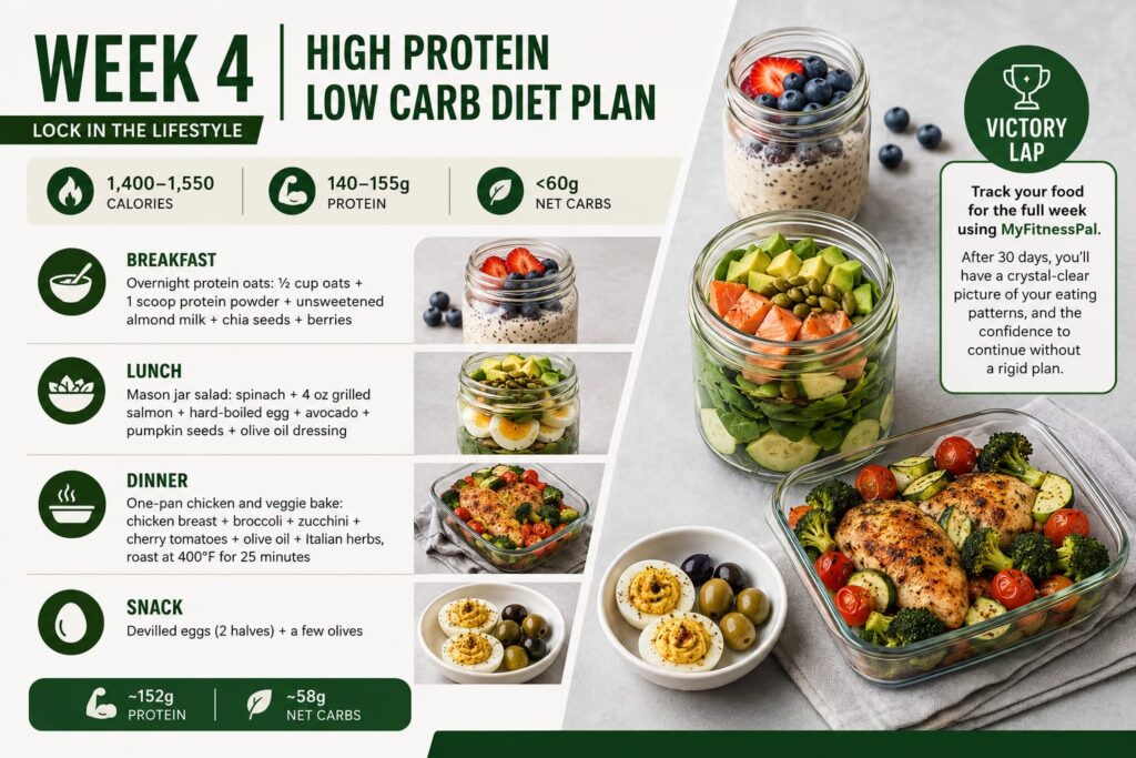 High Protein Low Carb Diet Plan
