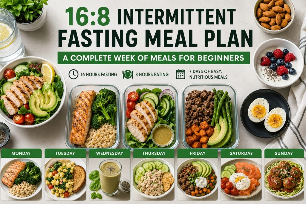 16 8 Intermittent Fasting Meal Plan