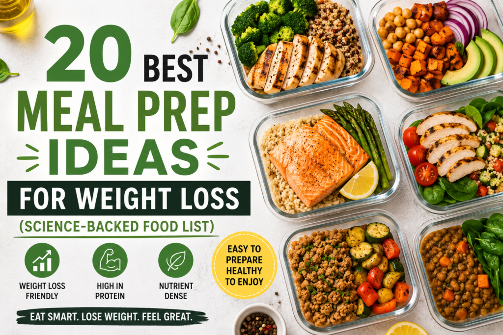 Meal Prep Ideas for Weight Loss