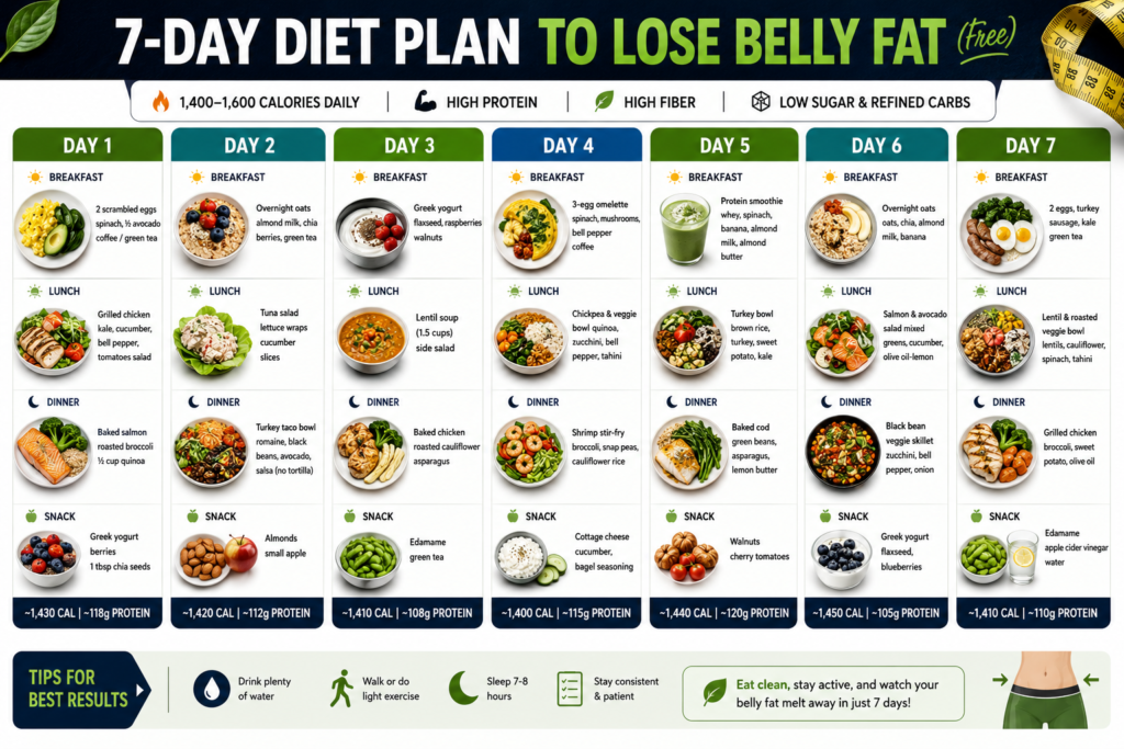 32 Foods That Burn Belly Fat Fast