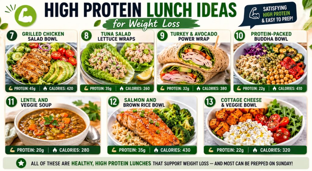 High Protein Meal Ideas for Weight Loss