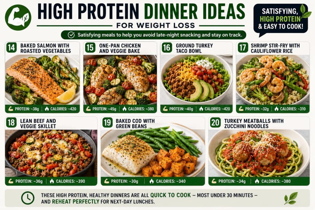 High Protein Meal Ideas for Weight Loss
