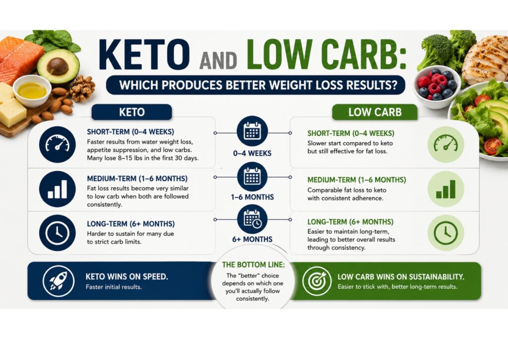 Low Carb vs Keto