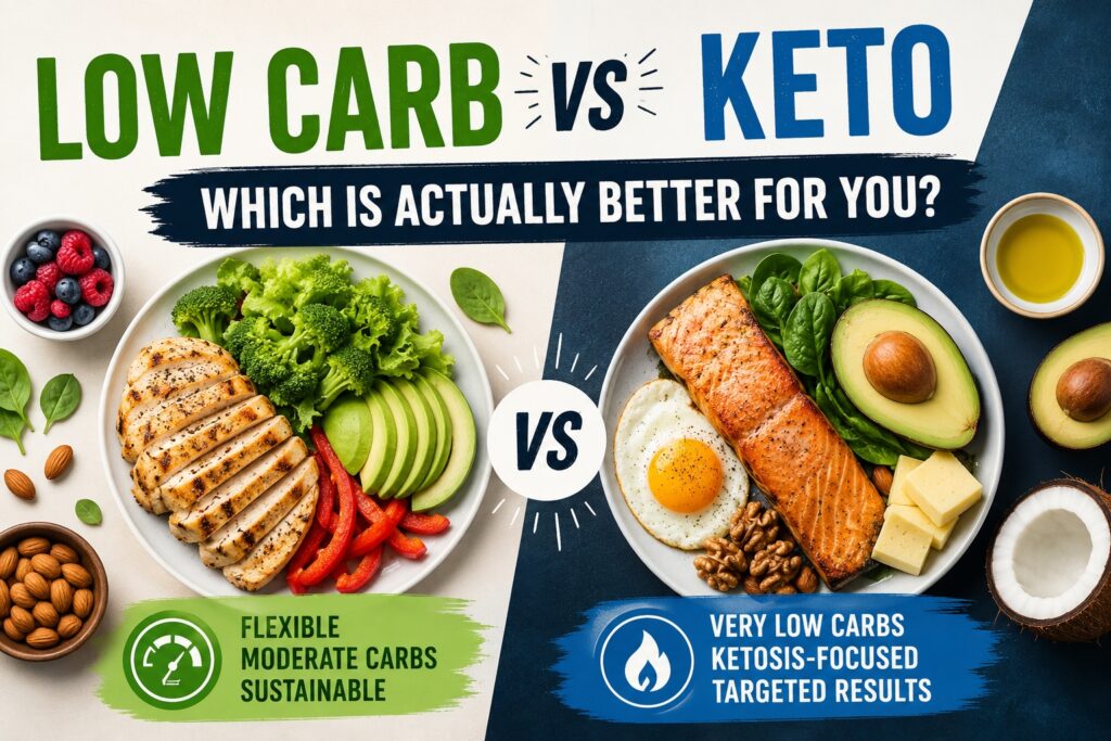 Low Carb vs Keto