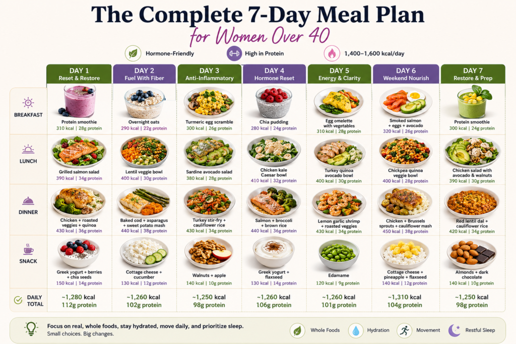 Meal Plan for Women