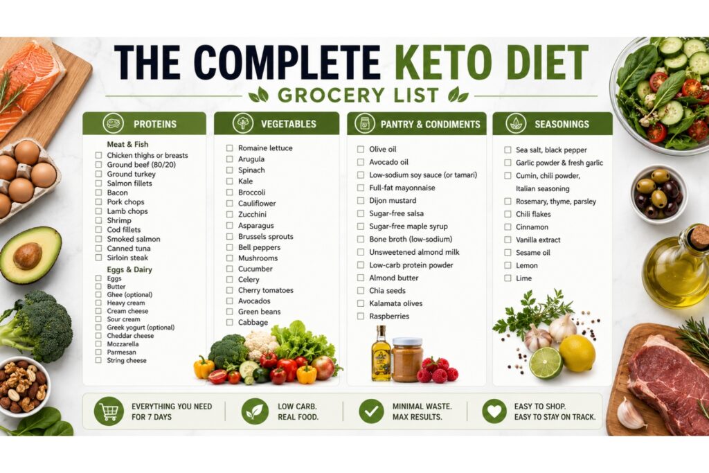 7 Day Keto Meal Plan