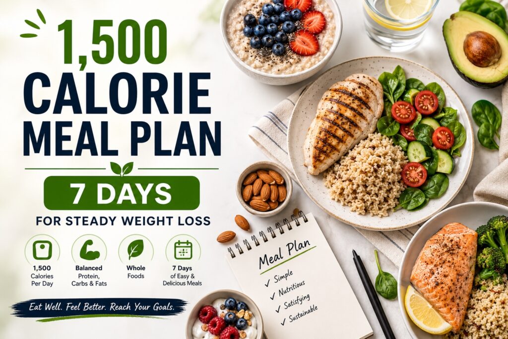 1500 Calorie Meal Plan