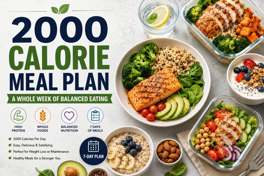 2000 calorie meal plan
