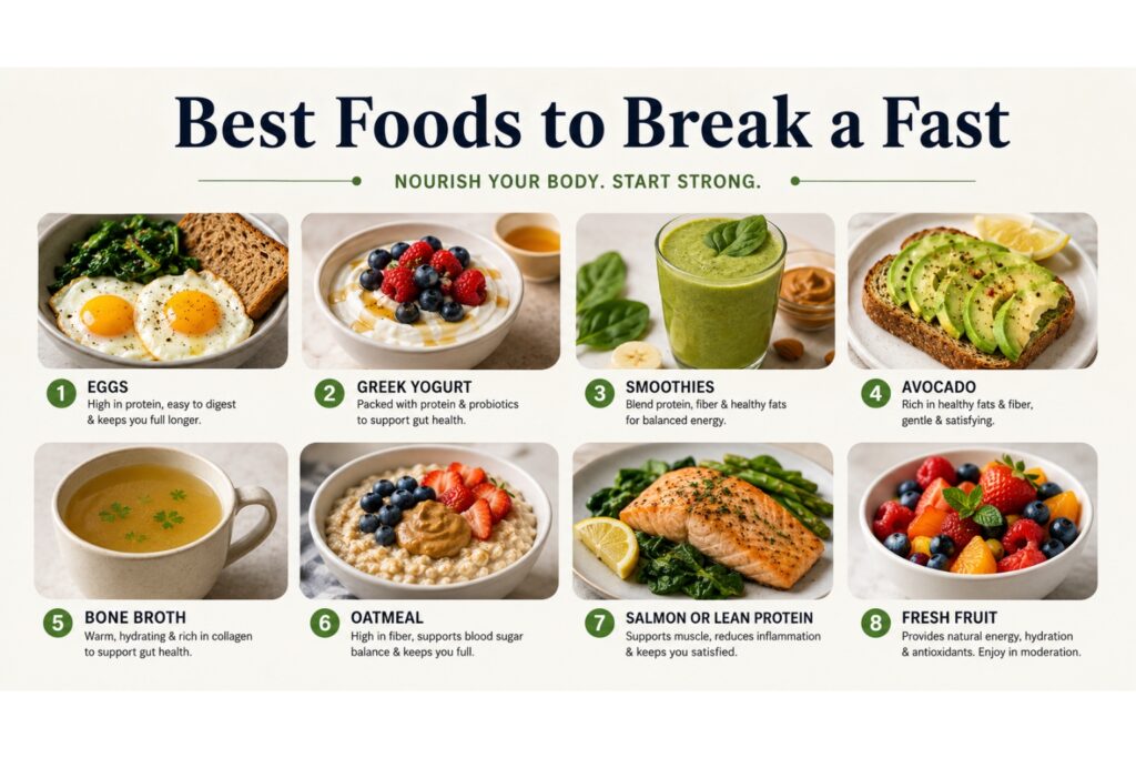 Best Foods to Break a Fast