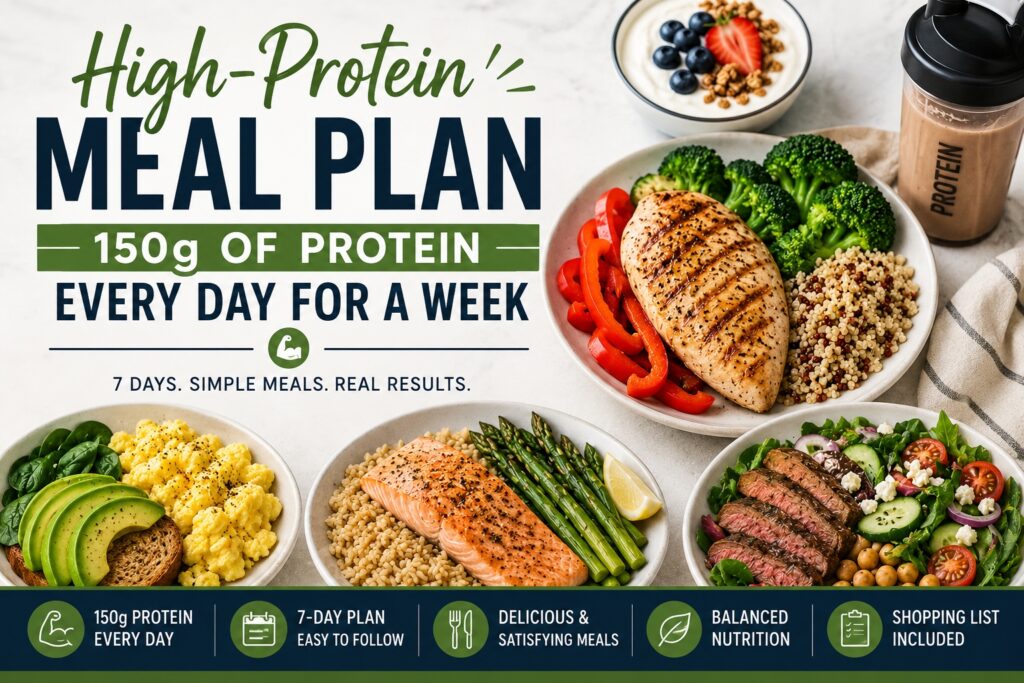 High Protein Meal Plan