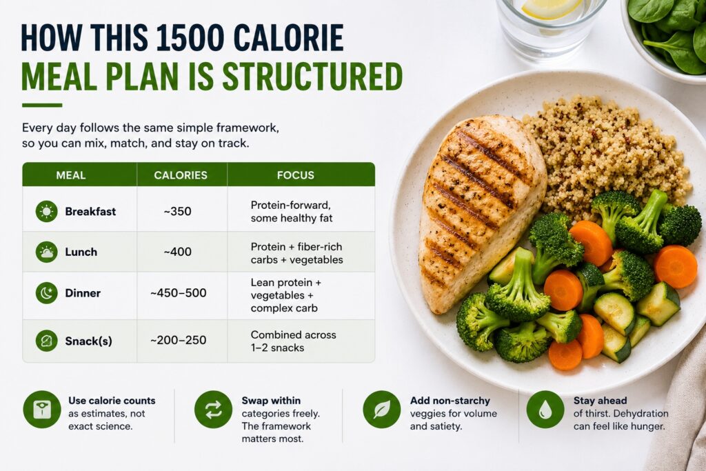 1500 Calorie Meal Plan