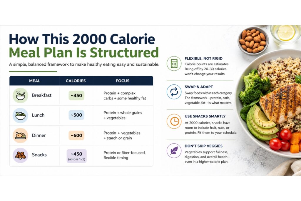  2000 calorie meal plan