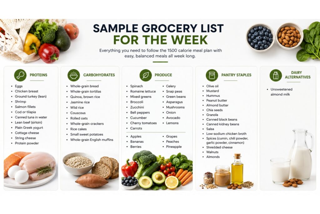 1500 Calorie Meal Plan