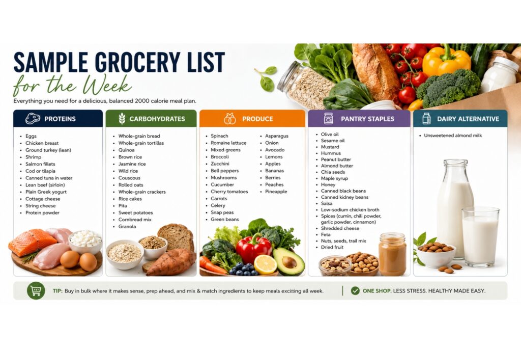  2000 calorie meal plan