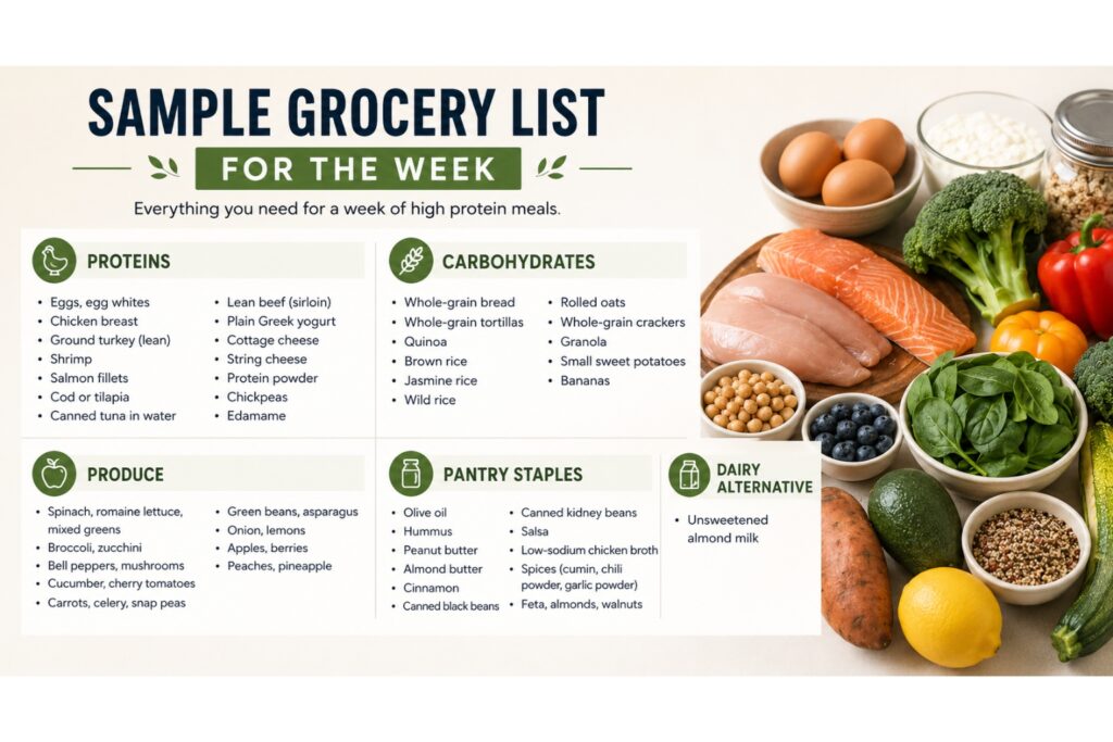 High Protein Meal Plan