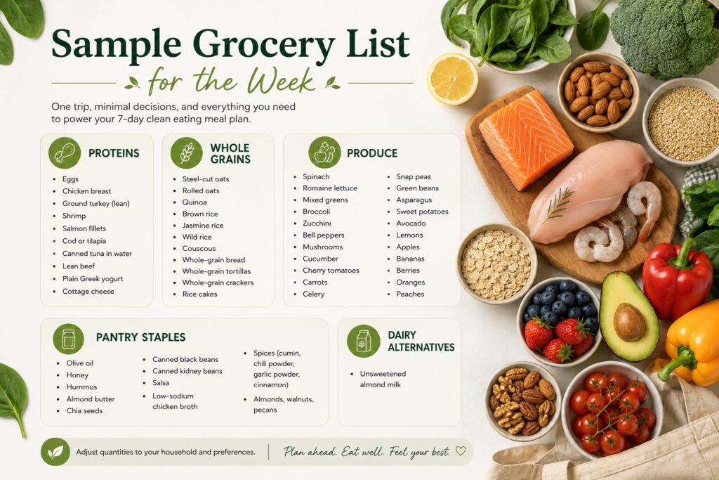 clean eating meal plan