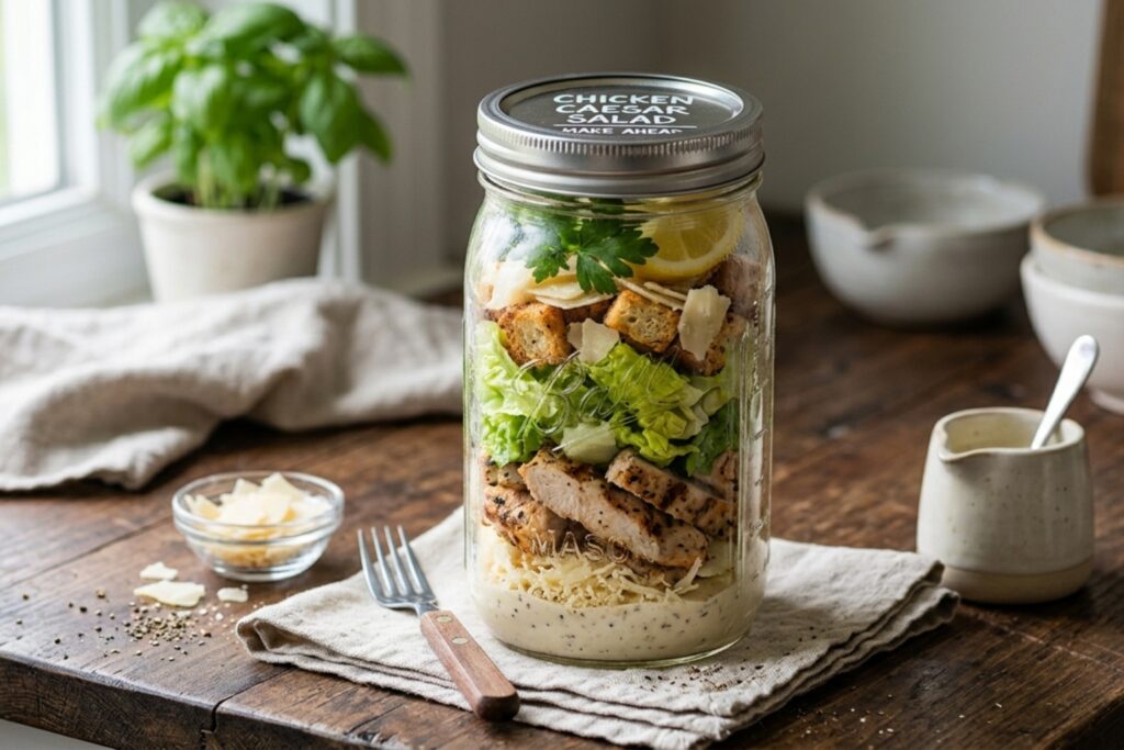 Mason Jar Salad Meal Prep