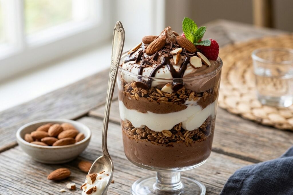 Greek yogurt parfait