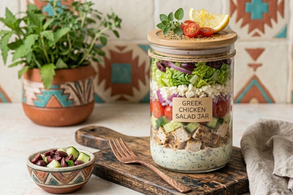 Mason Jar Salad Meal Prep
