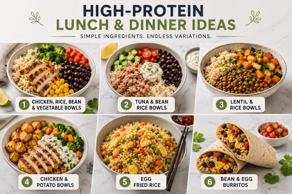 High Protein Meal Prep