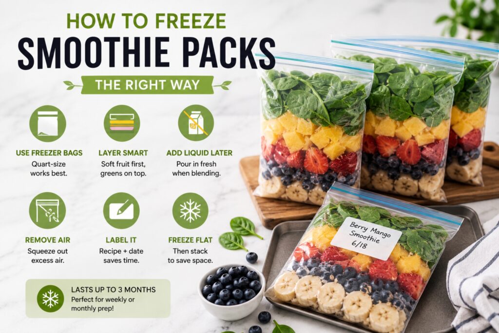 Smoothie Meal Prep