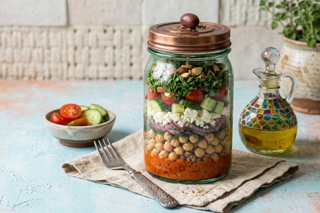 Mason Jar Salad Meal Prep