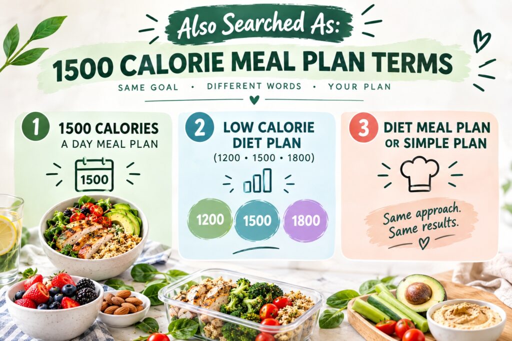 1500 Calorie Meal Plan