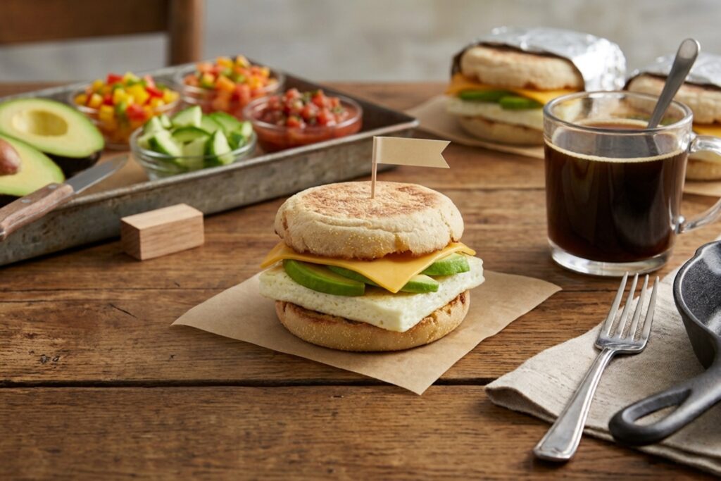 Make Ahead Breakfast Sandwiches