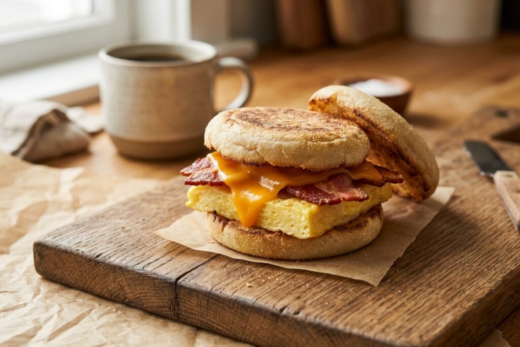 Make Ahead Breakfast Sandwiches