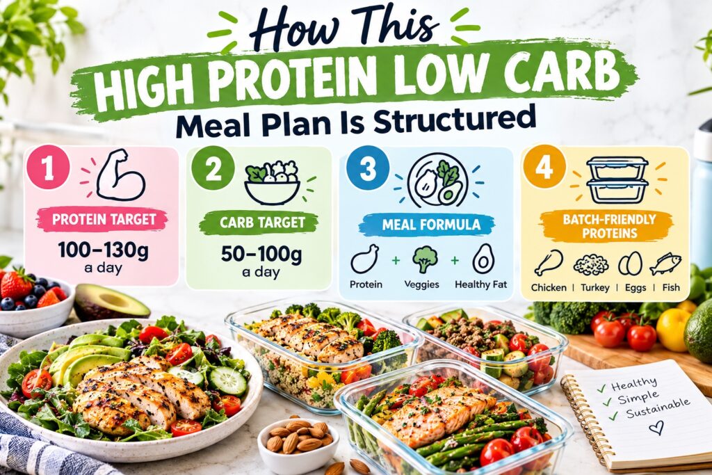 High Protein Low Carb Meal Plan