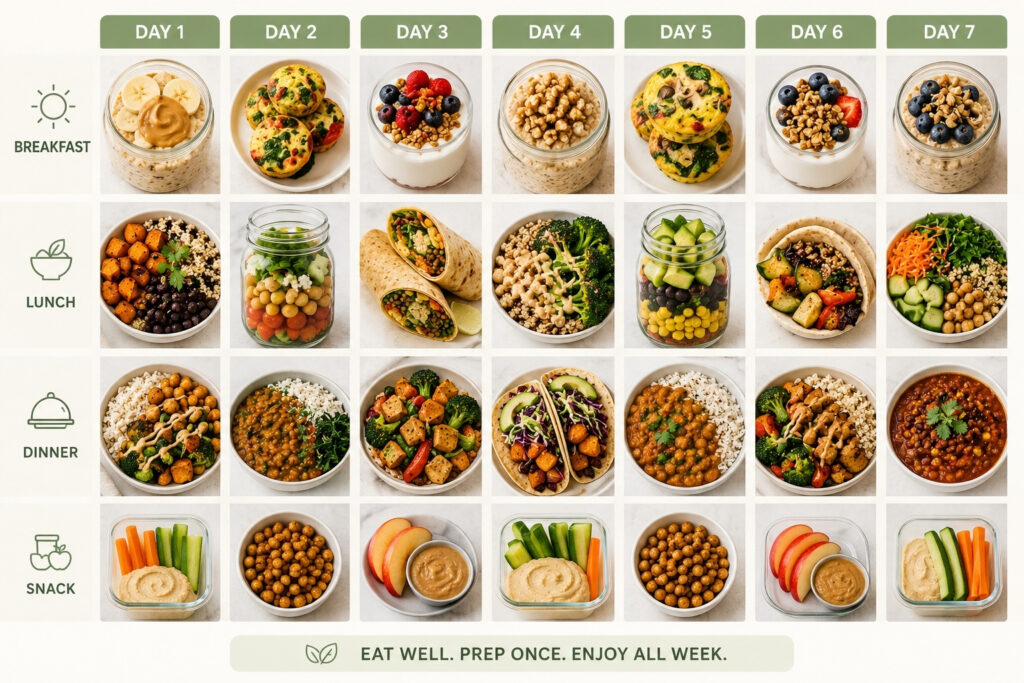 Vegetarian Meal Prep